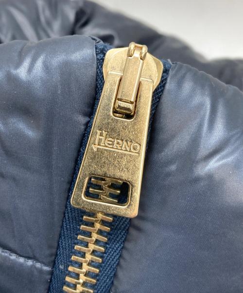 HERNO（ヘルノ）HERNO (ヘルノ) ダウンコート ネイビー サイズ:40の古着・服飾アイテム
