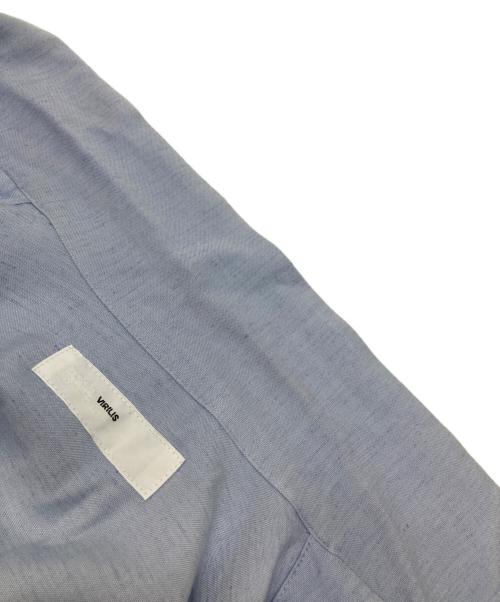 TOGA VIRILIS（トーガ ビリリース）TOGA VIRILIS (トーガ ビリリース) ウエスタンシャツ ブルー サイズ:44の古着・服飾アイテム