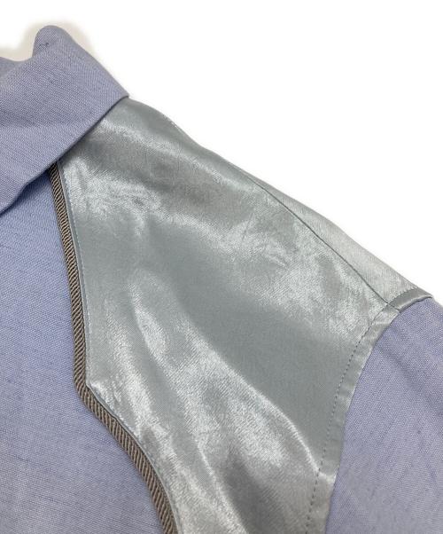 TOGA VIRILIS（トーガ ビリリース）TOGA VIRILIS (トーガ ビリリース) ウエスタンシャツ ブルー サイズ:44の古着・服飾アイテム