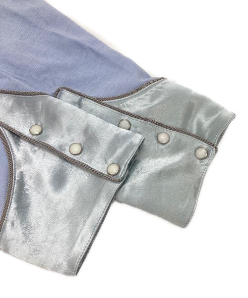 TOGA VIRILIS（トーガ ビリリース）TOGA VIRILIS (トーガ ビリリース) ウエスタンシャツ ブルー サイズ:44の古着・服飾アイテム