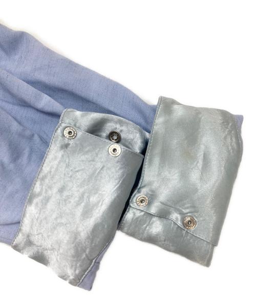 TOGA VIRILIS（トーガ ビリリース）TOGA VIRILIS (トーガ ビリリース) ウエスタンシャツ ブルー サイズ:44の古着・服飾アイテム