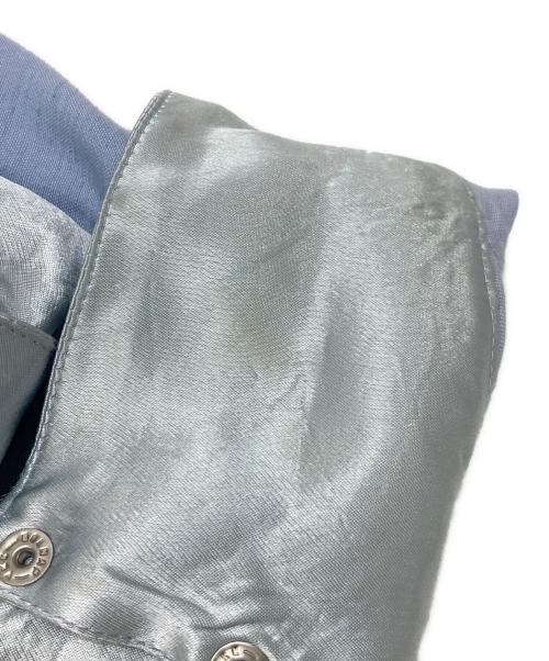 TOGA VIRILIS（トーガ ビリリース）TOGA VIRILIS (トーガ ビリリース) ウエスタンシャツ ブルー サイズ:44の古着・服飾アイテム