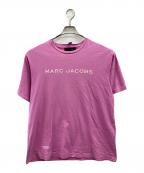 MARC JACOBSマークジェイコブス）の古着「ロゴ ビッグ Tシャツ」｜ピンク