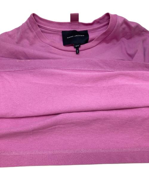 MARC JACOBS（マークジェイコブス）MARC JACOBS (マークジェイコブス) ロゴ ビッグ Tシャツ ピンク サイズ:Sの古着・服飾アイテム