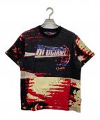 Heaven by Marc Jacobsヘブンバイマークジェイコブス）の古着「HI DUCANEグラフィックTシャツ」｜ブラック