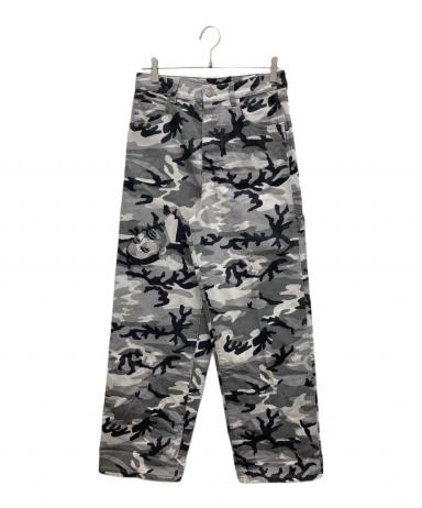 MARC JACOBS マークジェイコブス スラックス S グレー 【古着】【中古】【送料無料】 中古・古着通販】MARC JACOBS (マークジェイコブズ) Camo Oversized