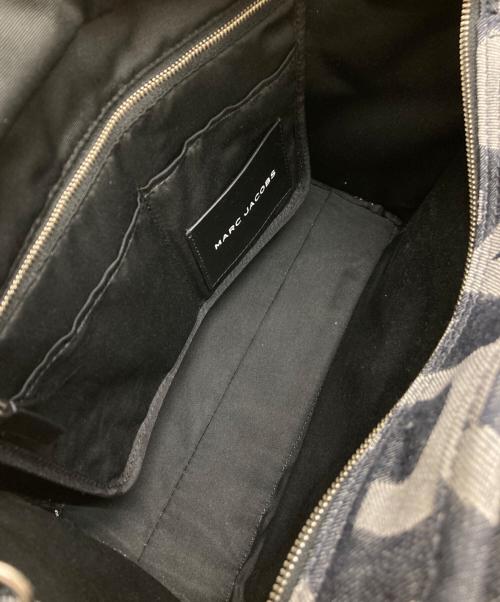 MARC JACOBS（マークジェイコブズ）MARC JACOBS (マークジェイコブズ) デニムモノグラム柄2WAYトートバッグ インディゴの古着・服飾アイテム