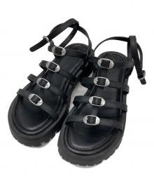 MARC JACOBS（マークジェイコブズ）の古着「he Kiki グラディエーター サンダル」｜ブラック