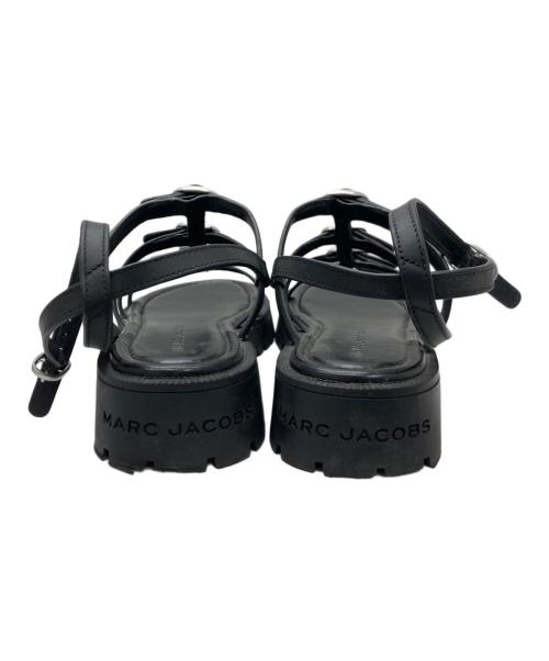 MARC JACOBS（マークジェイコブズ）MARC JACOBS (マークジェイコブズ) he Kiki グラディエーター サンダル ブラック サイズ:38の古着・服飾アイテム