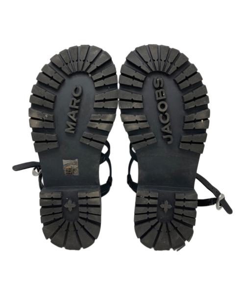 MARC JACOBS（マークジェイコブズ）MARC JACOBS (マークジェイコブズ) he Kiki グラディエーター サンダル ブラック サイズ:38の古着・服飾アイテム