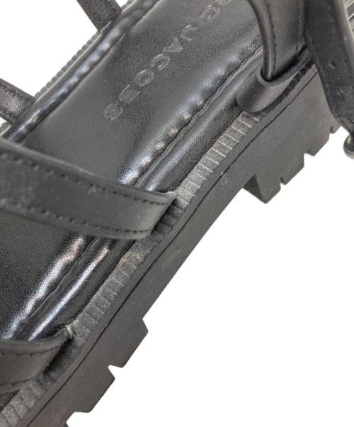 MARC JACOBS（マークジェイコブズ）MARC JACOBS (マークジェイコブズ) he Kiki グラディエーター サンダル ブラック サイズ:38の古着・服飾アイテム