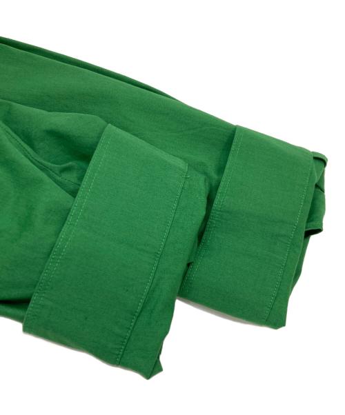 pheeta（フィータ）pheeta (フィータ) アップリケバンドカラーシャツ グリーン サイズ:FREEの古着・服飾アイテム