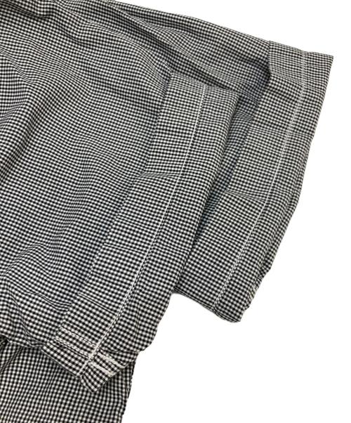 COMME des GARCONS HOMME（コムデギャルソン オム）COMME des GARCONS HOMME (コムデギャルソン オム) チェックパッチワークパターンシャツ グレー サイズ:Mの古着・服飾アイテム