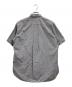 COMME des GARCONS HOMME (コムデギャルソン オム) チェックパッチワークパターンシャツ グレー サイズ:M：9000円