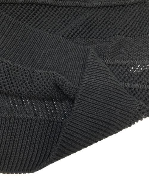 LE GLAZIK（ル グラジック）LE GLAZIK (ル グラジック) ニットベスト ブラック サイズ:36の古着・服飾アイテム