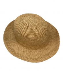 HELEN KAMINSKI（ヘレンカミンスキー）の古着「ラフィアハット」｜ベージュ