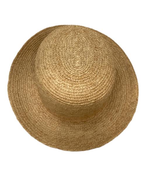 HELEN KAMINSKI（ヘレンカミンスキー）HELEN KAMINSKI (ヘレンカミンスキー) ラフィアハット ベージュの古着・服飾アイテム