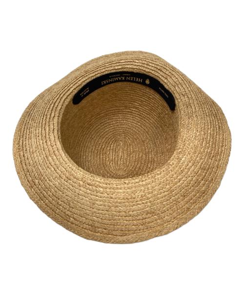 HELEN KAMINSKI（ヘレンカミンスキー）HELEN KAMINSKI (ヘレンカミンスキー) ラフィアハット ベージュの古着・服飾アイテム