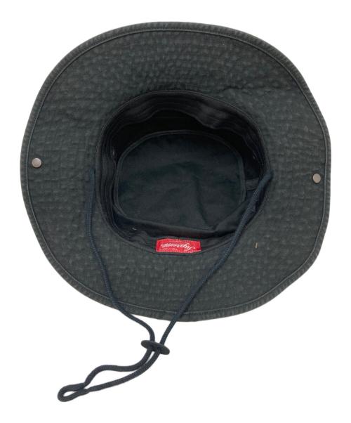 SUPREME（シュプリーム）Supreme (シュプリーム) Military Boonie Box Logo ブラックの古着・服飾アイテム