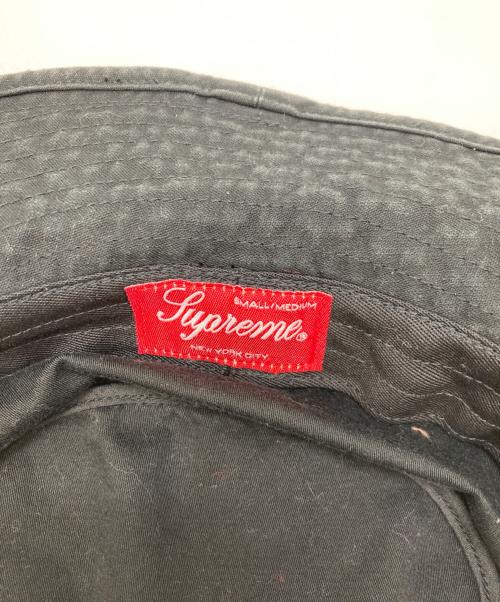 SUPREME（シュプリーム）Supreme (シュプリーム) Military Boonie Box Logo ブラックの古着・服飾アイテム
