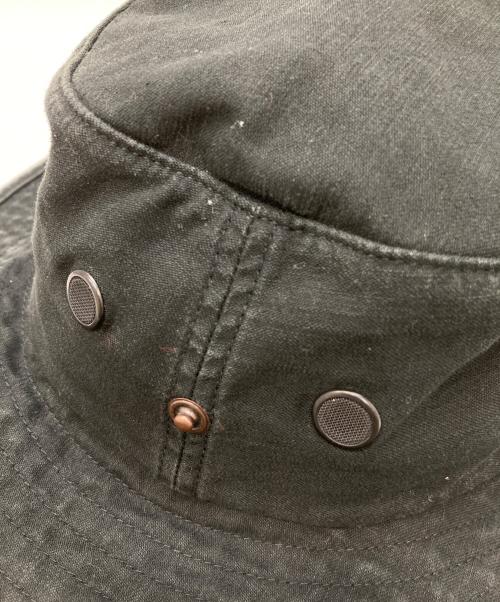 SUPREME（シュプリーム）Supreme (シュプリーム) Military Boonie Box Logo ブラックの古着・服飾アイテム