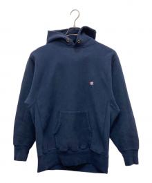 Champion（チャンピオン）の古着「リバースウィーブパーカー」｜ネイビー