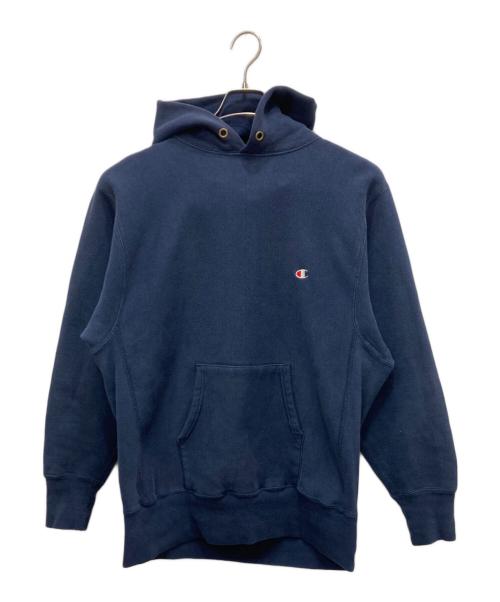 Champion（チャンピオン）Champion (チャンピオン) リバースウィーブパーカー ネイビー サイズ:Lの古着・服飾アイテム