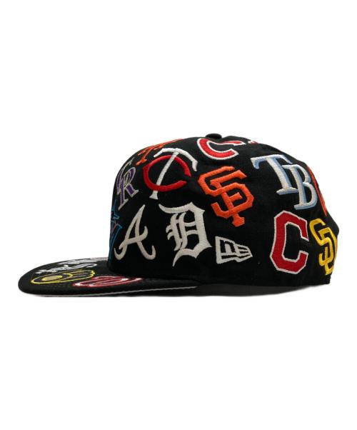 New Era（ニューエラ）New Era (ニューエラ) Team Logo Allover MLBキャップ ブラックの古着・服飾アイテム