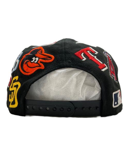 New Era（ニューエラ）New Era (ニューエラ) Team Logo Allover MLBキャップ ブラックの古着・服飾アイテム