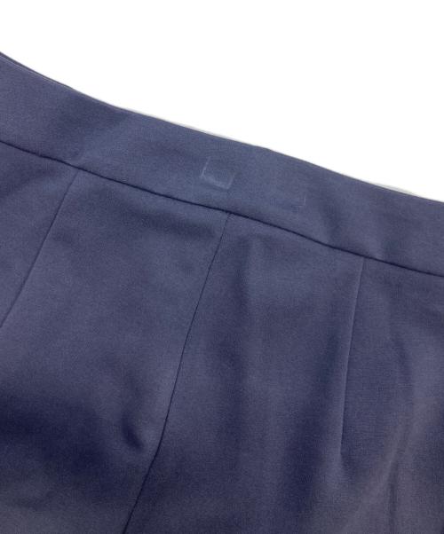 MaxMara（マックスマーラ）MaxMara (マックスマーラ) ストレッチレーヨンスラックスパンツ ブルー サイズ:36の古着・服飾アイテム