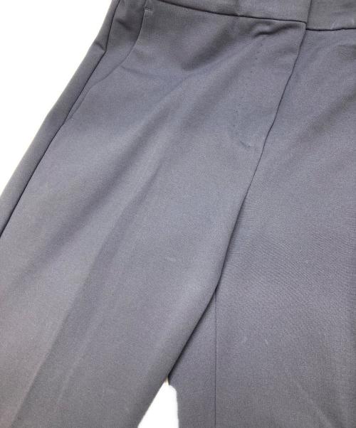 MaxMara（マックスマーラ）MaxMara (マックスマーラ) ストレッチレーヨンスラックスパンツ ブルー サイズ:36の古着・服飾アイテム