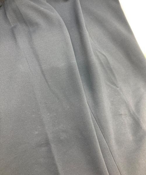 MaxMara（マックスマーラ）MaxMara (マックスマーラ) ストレッチレーヨンスラックスパンツ ブルー サイズ:36の古着・服飾アイテム
