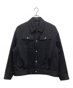 中古・古着通販】SCYE (サイ) シングルライダースジャケット ブラック