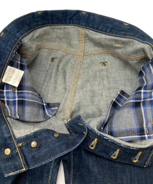 ADDICT CLOTHES（アディクト クローズ）ADDICT CLOTHES (アディクト クローズ) ストレートデニムパンツ ブルー サイズ:31の古着・服飾アイテム