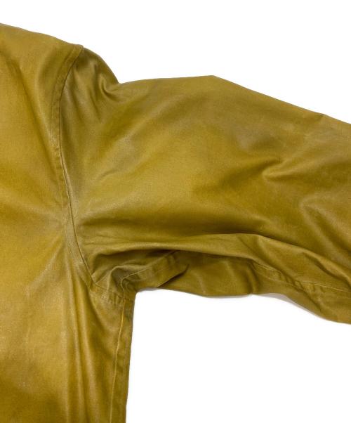 ADDICT CLOTHES（アディクト クローズ）ADDICT CLOTHES (アディクト クローズ) ワックスコットンコーチジャケット イエロー サイズ:38の古着・服飾アイテム