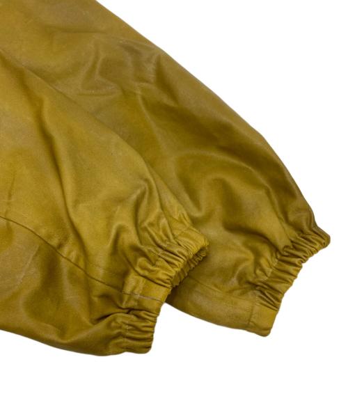 ADDICT CLOTHES（アディクト クローズ）ADDICT CLOTHES (アディクト クローズ) ワックスコットンコーチジャケット イエロー サイズ:38の古着・服飾アイテム