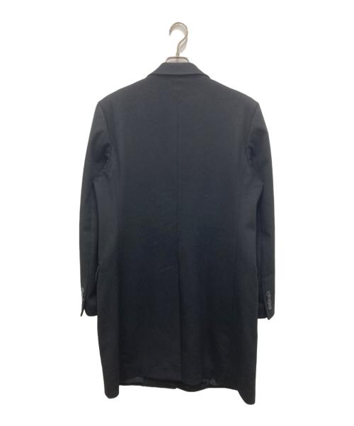 DOLCE & GABBANA（ドルチェ＆ガッバーナ）DOLCE & GABBANA (ドルチェ＆ガッバーナ) カシミヤ混チェスターコート ブラック サイズ:48の古着・服飾アイテム