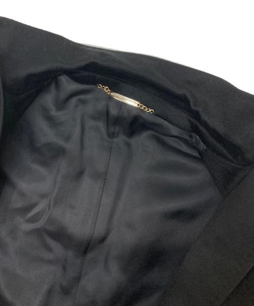 DOLCE & GABBANA（ドルチェ＆ガッバーナ）DOLCE & GABBANA (ドルチェ＆ガッバーナ) カシミヤ混チェスターコート ブラック サイズ:48の古着・服飾アイテム