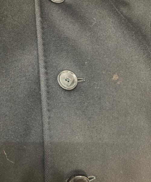 DOLCE & GABBANA（ドルチェ＆ガッバーナ）DOLCE & GABBANA (ドルチェ＆ガッバーナ) カシミヤ混チェスターコート ブラック サイズ:48の古着・服飾アイテム