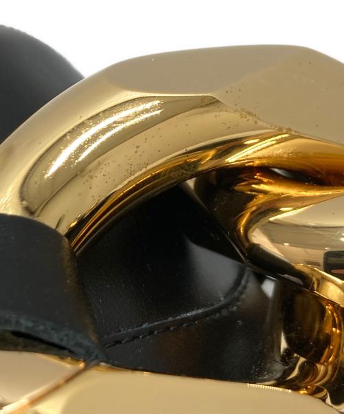 J.W.ANDERSON（ジェイダブリューアンダーソン）J.W.ANDERSON (ジェイダブリューアンダーソン) チェーンミュール ブラック サイズ:42の古着・服飾アイテム