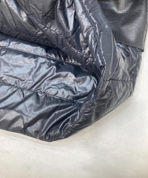 HERNO（ヘルノ）HERNO (ヘルノ) ニット切替レイヤードロングダウンジャケット ネイビー サイズ:42の古着・服飾アイテム