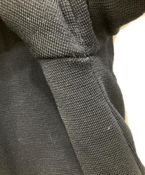 HERNO（ヘルノ）HERNO (ヘルノ) ニット切替レイヤードロングダウンジャケット ネイビー サイズ:42の古着・服飾アイテム