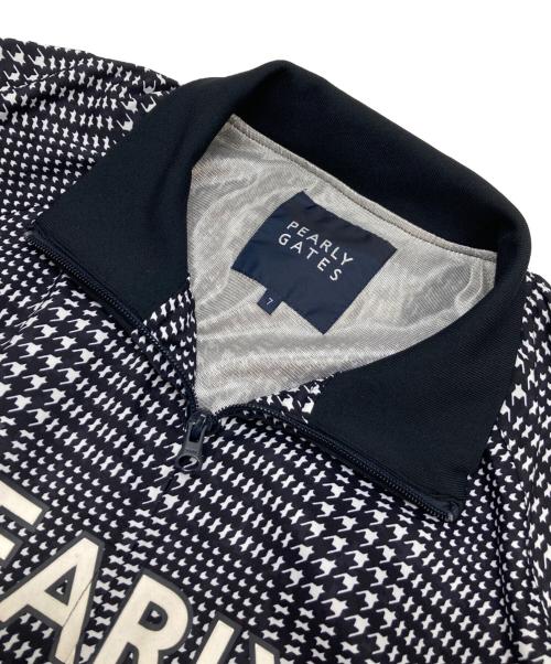 PEARLY GATES（パーリーゲイツ）PEARLY GATES (パーリーゲイツ) ジップアップブルゾン ブラック サイズ:7の古着・服飾アイテム