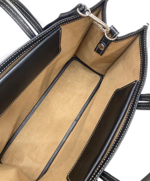 A VACATION（ア ヴァケーション）A VACATION (ア ヴァケーション) BREAD M レオパードトートバッグ ベージュの古着・服飾アイテム