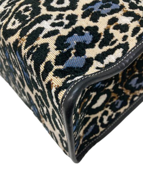 A VACATION（ア ヴァケーション）A VACATION (ア ヴァケーション) BREAD M レオパードトートバッグ ベージュの古着・服飾アイテム