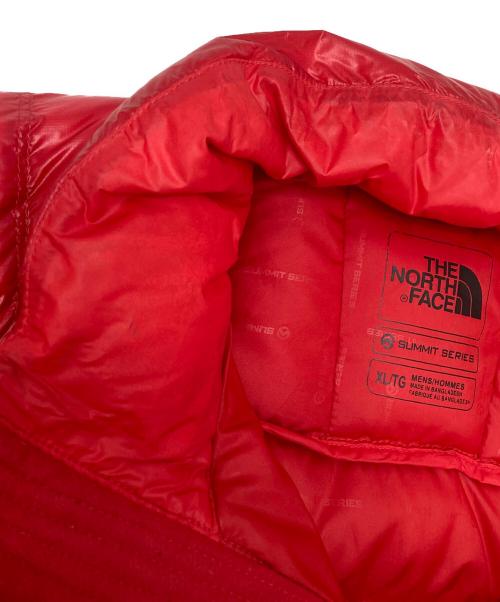 THE NORTH FACE（ザ ノース フェイス）THE NORTH FACE (ザ ノース フェイス) 900FPダウンジャケット レッド サイズ:XLの古着・服飾アイテム