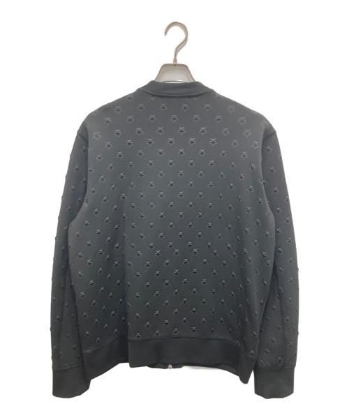 DIESEL（ディーゼル）DIESEL (ディーゼル) 星柄ジップブルゾン ブラック サイズ:Lの古着・服飾アイテム