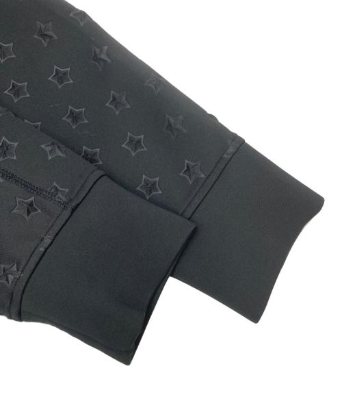 DIESEL（ディーゼル）DIESEL (ディーゼル) 星柄ジップブルゾン ブラック サイズ:Lの古着・服飾アイテム