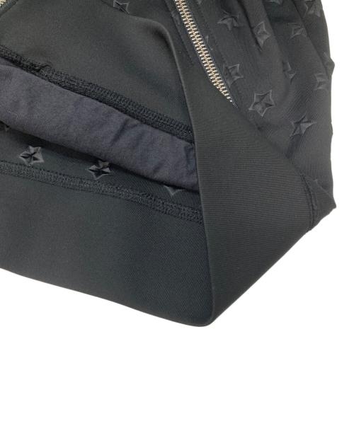 DIESEL（ディーゼル）DIESEL (ディーゼル) 星柄ジップブルゾン ブラック サイズ:Lの古着・服飾アイテム