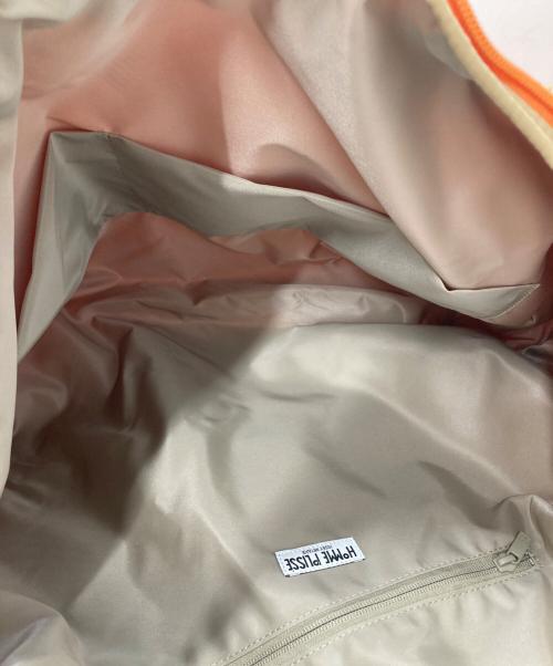 HOMME PLISSE ISSEY MIYAKE（オム プリッセ イッセイ ミヤケ）HOMME PLISSE ISSEY MIYAKE (オム プリッセ イッセイ ミヤケ) PLEATS TRAVEL BAG マナローラブリックブラウンの古着・服飾アイテム